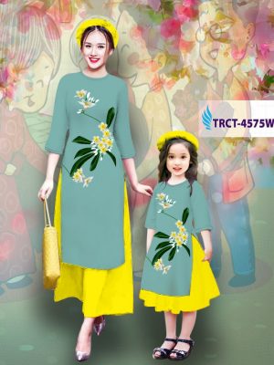 Vải áo dài hoa sứ nhẹ nhàng kiểu mới AD TRCT 4575 38 1577935693 607 Vai ao dai hoa su nhe nhang kieu moi AD
