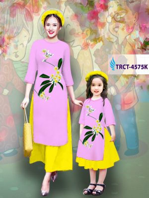Vải áo dài hoa sứ nhẹ nhàng kiểu mới AD TRCT 4575 31 1577935693 829 Vai ao dai hoa su nhe nhang kieu moi AD