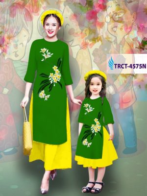 Vải áo dài hoa sứ nhẹ nhàng kiểu mới AD TRCT 4575 34 1577935693 867 Vai ao dai hoa su nhe nhang kieu moi AD