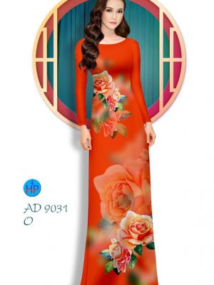 Vải áo dài hoa hồng mới ra AD 9031 28 1577935880 440 Vai ao dai hoa hong moi ra AD 9031