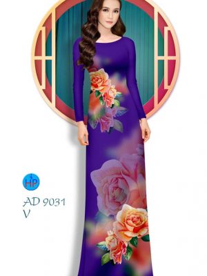 Vải áo dài hoa hồng mới ra AD 9031 34 1577935881 176 Vai ao dai hoa hong moi ra AD 9031