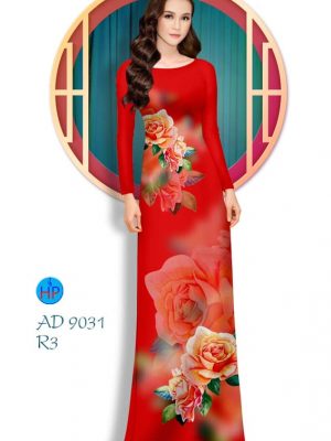 Vải áo dài hoa hồng mới ra AD 9031 36 1577935881 86 Vai ao dai hoa hong moi ra AD 9031