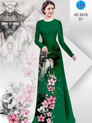 Vải áo dài Mùa Xuân – mùa hoa Đào thiết kế 2020 AD 6418 22 1577936073 106 Vai ao dai Mua Xuan – mua hoa Dao thiet