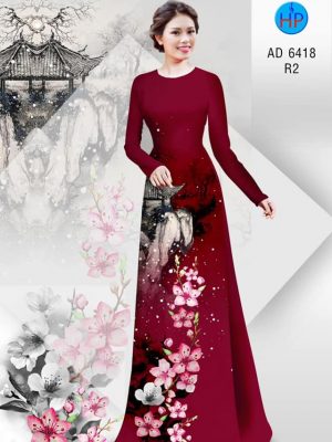 Vải áo dài Mùa Xuân – mùa hoa Đào thiết kế 2020 AD 6418 30 1577936073 163 Vai ao dai Mua Xuan – mua hoa Dao thiet