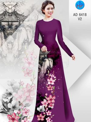 Vải áo dài Mùa Xuân – mùa hoa Đào thiết kế 2020 AD 6418 34 1577936074 592 Vai ao dai Mua Xuan – mua hoa Dao thiet