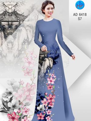 Vải áo dài Mùa Xuân – mùa hoa Đào thiết kế 2020 AD 6418 33 1577936074 847 Vai ao dai Mua Xuan – mua hoa Dao thiet