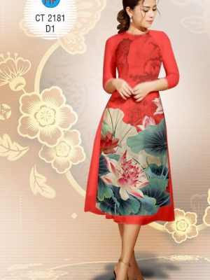 Vải áo dài cách tân Hoa Sen kiểu mới AD CT2181 22 1578292654 188 Vai ao dai cach tan Hoa Sen kieu moi AD
