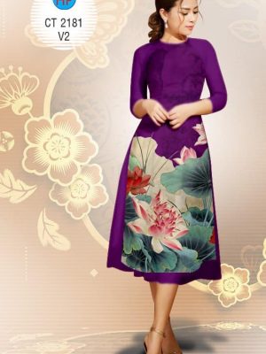 Vải áo dài cách tân Hoa Sen kiểu mới AD CT2181 32 1578292654 205 Vai ao dai cach tan Hoa Sen kieu moi AD