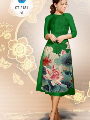Vải áo dài cách tân Hoa Sen kiểu mới AD CT2181 23 1578292654 282 Vai ao dai cach tan Hoa Sen kieu moi AD