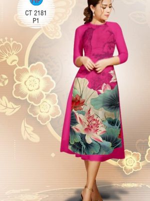 Vải áo dài cách tân Hoa Sen kiểu mới AD CT2181 27 1578292654 319 Vai ao dai cach tan Hoa Sen kieu moi AD