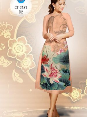 Vải áo dài cách tân Hoa Sen kiểu mới AD CT2181 24 1578292654 757 Vai ao dai cach tan Hoa Sen kieu moi AD