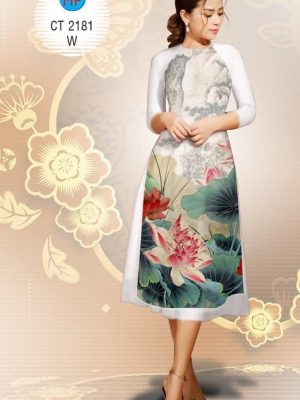 Vải áo dài cách tân Hoa Sen kiểu mới AD CT2181 29 1578292654 84 Vai ao dai cach tan Hoa Sen kieu moi AD
