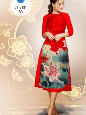 Vải áo dài cách tân Hoa Sen kiểu mới AD CT2181 35 1578292655 799 Vai ao dai cach tan Hoa Sen kieu moi AD