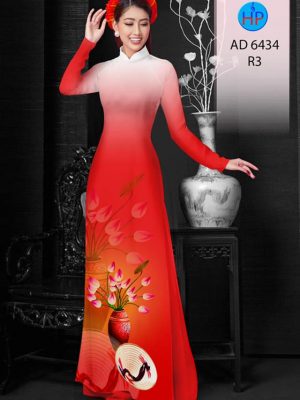 Vải áo dài Sen và nón lá mới ra AD 6434 27 1578293941 903 Vai ao dai Sen va non la moi ra AD