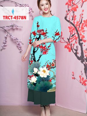 Vải áo dài cách tân hoa đào mới ra AD TRCT 4578 28 1578294766 329 Vai ao dai cach tan hoa dao moi ra AD