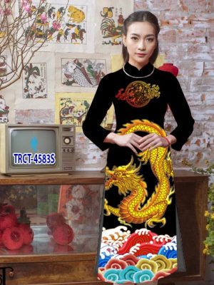 Vải áo dài hình rồng thiết kế 2020 AD TRCT 4583 20 1578294921 194 Vai ao dai hinh rong thiet ke 2020 AD TRCT