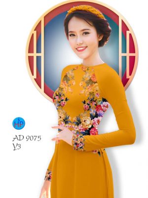 Vải áo dài Hoa in 3D kiểu mới AD 9075 25 1578295055 235 Vai ao dai Hoa in 3D kieu moi AD 9075