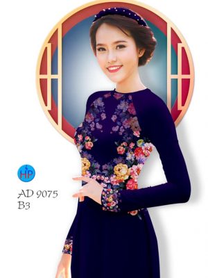 Vải áo dài Hoa in 3D kiểu mới AD 9075 36 1578295055 258 Vai ao dai Hoa in 3D kieu moi AD 9075