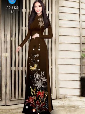 Vải áo dài Hoa Lily kiểu mới AD 6439 22 1578295182 272 Vai ao dai Hoa Lily kieu moi AD 6439