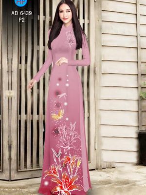 Vải áo dài Hoa Lily kiểu mới AD 6439 29 1578295182 308 Vai ao dai Hoa Lily kieu moi AD 6439