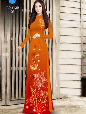 Vải áo dài Hoa Lily kiểu mới AD 6439 27 1578295182 527 Vai ao dai Hoa Lily kieu moi AD 6439