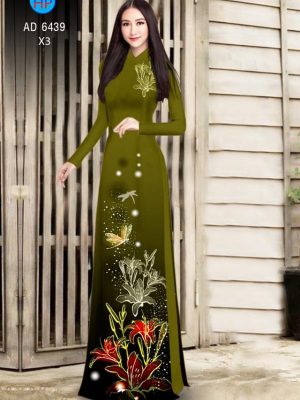 Vải áo dài Hoa Lily kiểu mới AD 6439 36 1578295183 13 Vai ao dai Hoa Lily kieu moi AD 6439