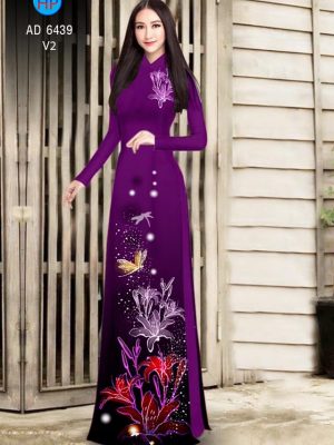Vải áo dài Hoa Lily kiểu mới AD 6439 37 1578295183 167 Vai ao dai Hoa Lily kieu moi AD 6439