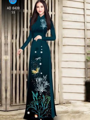 Vải áo dài Hoa Lily kiểu mới AD 6439 35 1578295183 237 Vai ao dai Hoa Lily kieu moi AD 6439