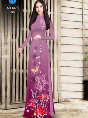 Vải áo dài Hoa Lily kiểu mới AD 6439 34 1578295183 498 Vai ao dai Hoa Lily kieu moi AD 6439
