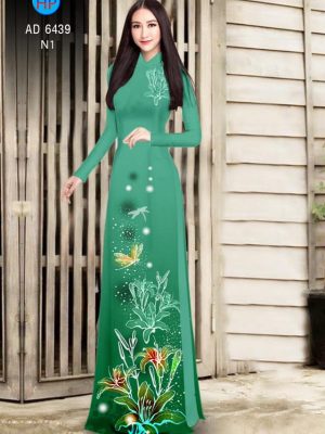 Vải áo dài Hoa Lily kiểu mới AD 6439 30 1578295183 969 Vai ao dai Hoa Lily kieu moi AD 6439