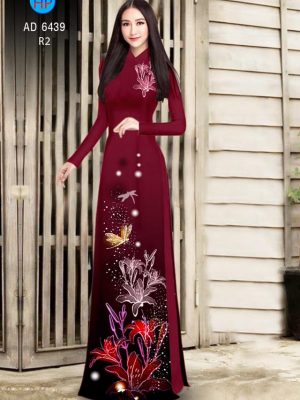 Vải áo dài Hoa Lily kiểu mới AD 6439 33 1578295183 972 Vai ao dai Hoa Lily kieu moi AD 6439