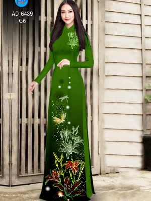 Vải áo dài Hoa Lily kiểu mới AD 6439 31 1578295183 985 Vai ao dai Hoa Lily kieu moi AD 6439