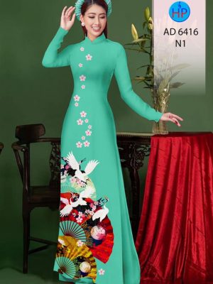 Vải áo dài Quạt và Hạc mới ra AD 6416 22 1578295517 236 Vai ao dai Quat va Hac moi ra AD 6416
