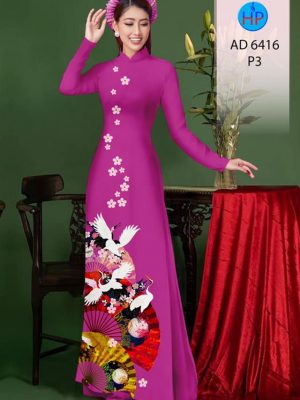 Vải áo dài Quạt và Hạc mới ra AD 6416 23 1578295517 51 Vai ao dai Quat va Hac moi ra AD 6416