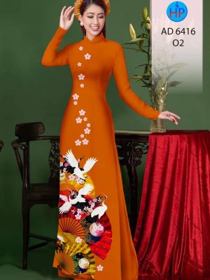 Vải áo dài Quạt và Hạc mới ra AD 6416 21 1578295517 86 Vai ao dai Quat va Hac moi ra AD 6416