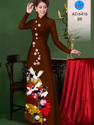 Vải áo dài Quạt và Hạc mới ra AD 6416 33 1578295518 319 Vai ao dai Quat va Hac moi ra AD 6416