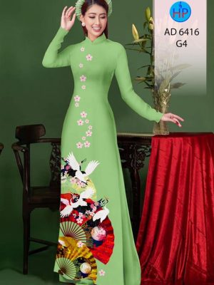 Vải áo dài Quạt và Hạc mới ra AD 6416 31 1578295518 935 Vai ao dai Quat va Hac moi ra AD 6416