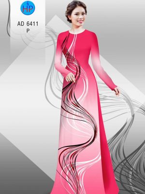 Vải áo dài Hoa văn cong kiểu mới AD 6411 27 1578295666 155 Vai ao dai Hoa van cong kieu moi AD 6411