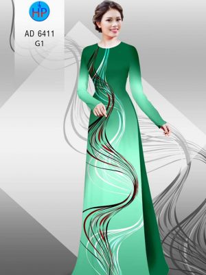 Vải áo dài Hoa văn cong kiểu mới AD 6411 24 1578295666 27 Vai ao dai Hoa van cong kieu moi AD 6411