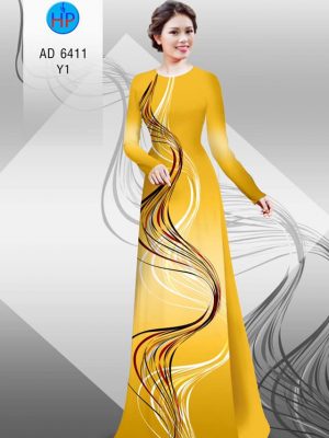 Vải áo dài Hoa văn cong kiểu mới AD 6411 37 1578295667 227 Vai ao dai Hoa van cong kieu moi AD 6411