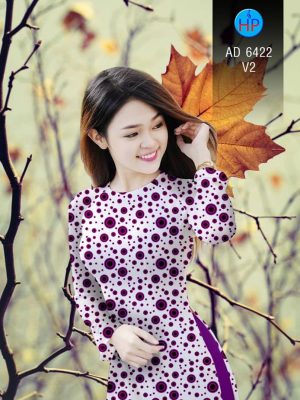 Vải áo dài chấm Bi thiết kế 2020 AD 6422 26 1578296349 196 Vai ao dai cham Bi thiet ke 2020 AD 6422