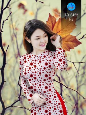 Vải áo dài chấm Bi thiết kế 2020 AD 6422 33 1578296349 610 Vai ao dai cham Bi thiet ke 2020 AD 6422