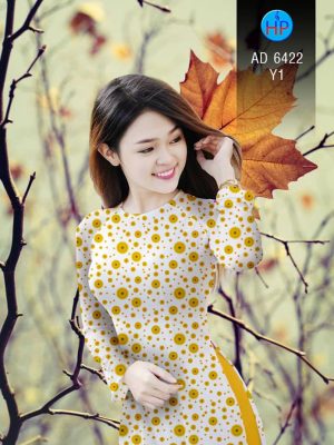 Vải áo dài chấm Bi thiết kế 2020 AD 6422 36 1578296349 946 Vai ao dai cham Bi thiet ke 2020 AD 6422