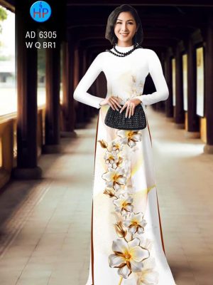Vải áo dài Hoa in 3D kiểu mới AD 6305 32 1578296469 757 Vai ao dai Hoa in 3D kieu moi AD 6305