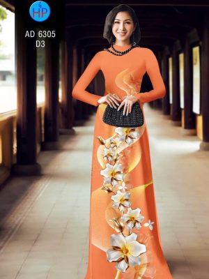 Vải áo dài Hoa in 3D kiểu mới AD 6305 22 1578296469 88 Vai ao dai Hoa in 3D kieu moi AD 6305