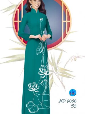 Vải áo dài Sen thanh tịnh mới ra AD 9068 23 1578296616 100 Vai ao dai Sen thanh tinh moi ra AD 9068