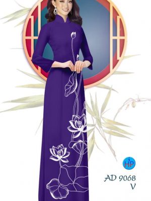 Vải áo dài Sen thanh tịnh mới ra AD 9068 27 1578296616 399 Vai ao dai Sen thanh tinh moi ra AD 9068