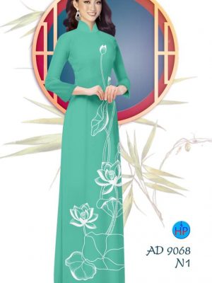 Vải áo dài Sen thanh tịnh mới ra AD 9068 30 1578296616 728 Vai ao dai Sen thanh tinh moi ra AD 9068