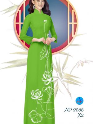 Vải áo dài Sen thanh tịnh mới ra AD 9068 26 1578296616 752 Vai ao dai Sen thanh tinh moi ra AD 9068