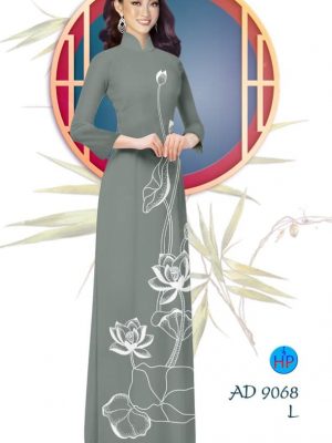 Vải áo dài Sen thanh tịnh mới ra AD 9068 21 1578296616 81 Vai ao dai Sen thanh tinh moi ra AD 9068